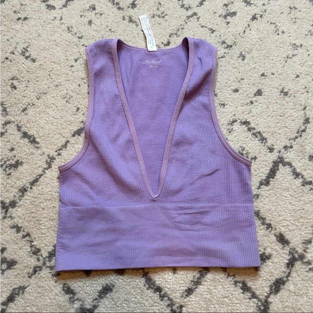 Purple tank top